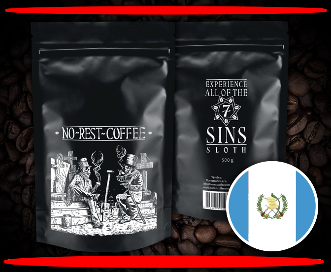 Guatemala Las Crucitas – 100% arabica, světlé pražení, zrnková káva - Velikost Balení: 500g