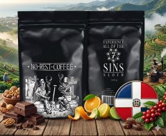Dominikánská republika – Santa Cruz De Barahona, 100% arabica, tmavé pražení, zrnková káva