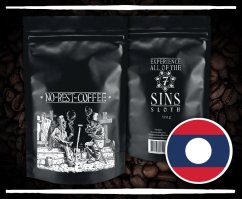 Laos – 100% arabica, tmavé pražení, zrnková káva
